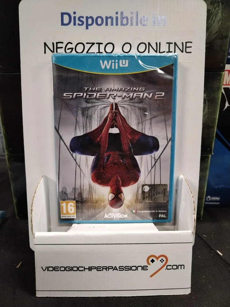 The Amazing Spider-man 2 WII U (versione italiana)(completamente in italiano)