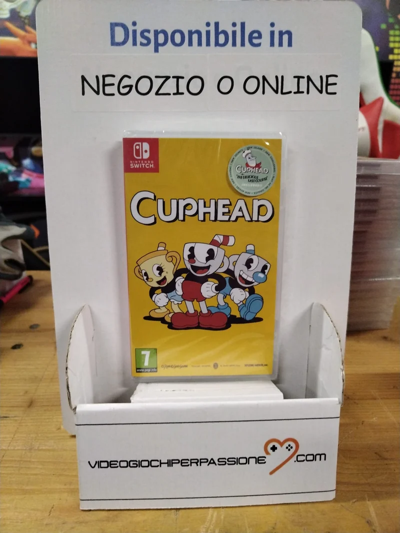 Cuphead Nintendo Switch Edizione Spagnola [Con Italiano]
