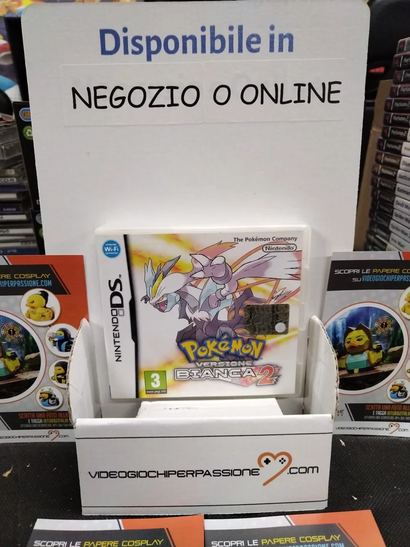 POKEMON VERSIONE BIANCA 2 NINTENDO DS (versione ita. usato garantito)