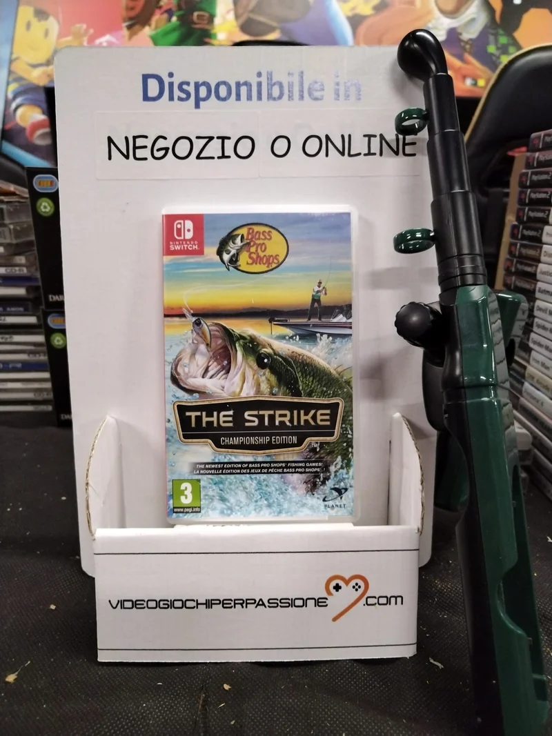 BASS PRO SHOPS THE STRIKE CHAMPIONSHIP EDITION NINTENDO SWITCH (usato garantito)