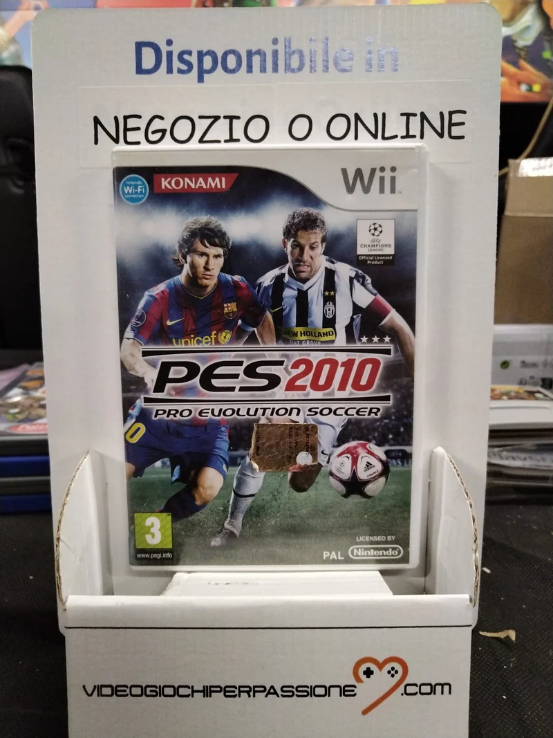 PES 2010 NINTENDO WII (usato)(versione ita.)