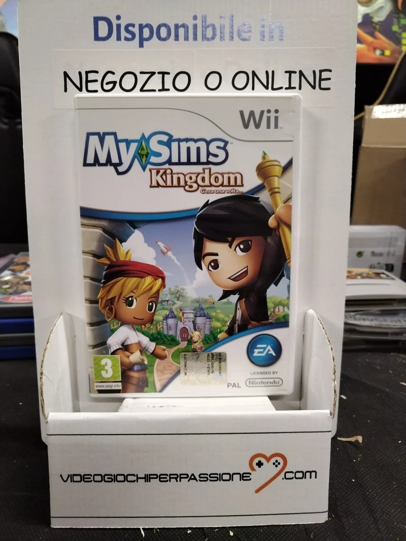 MY SIMS KINGDOM c'era una volta..... NINTENDO WII (usato)(versione ita.)