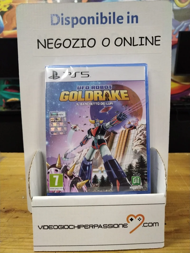 Ufo Robot Goldrake - Il Banchetto Dei Lupi- Playstation 5 Edizione Italiana