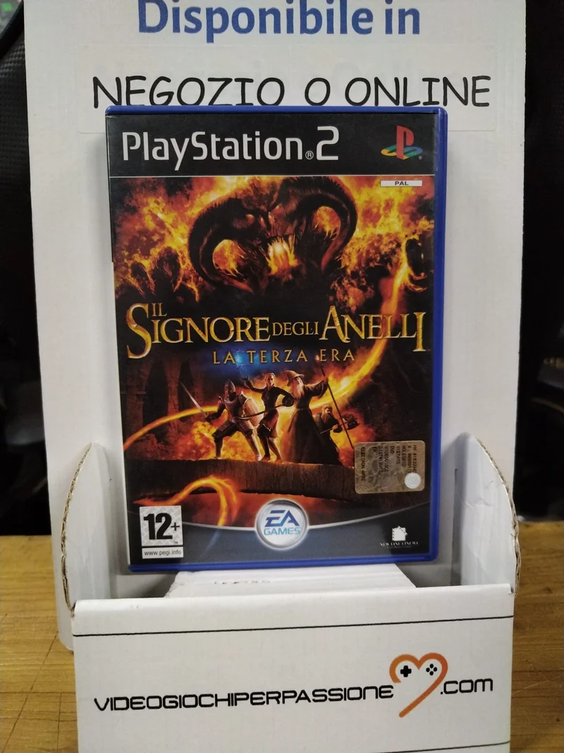 IL SIGNORE DEGLI ANELLI -LA TERZA ERA- PS2 (usato garantito)(versione italiana)