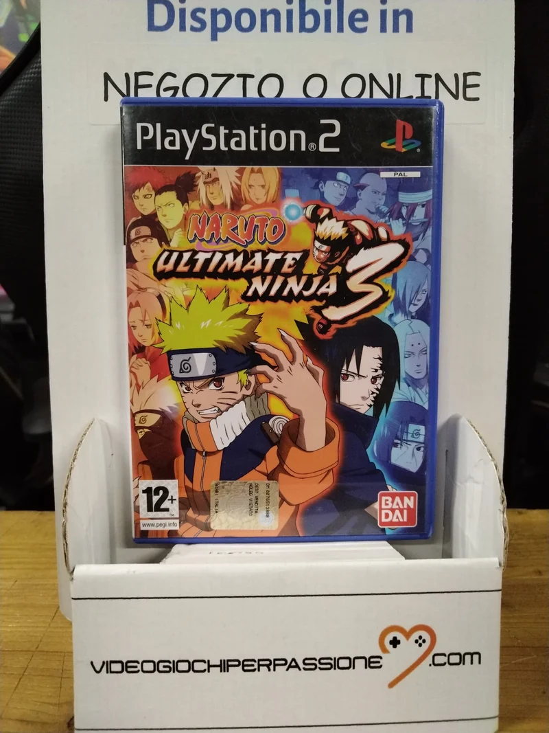 NARUTO ULTIMATE NINJA 3 PS2 (usato garantito)(versione italiana)