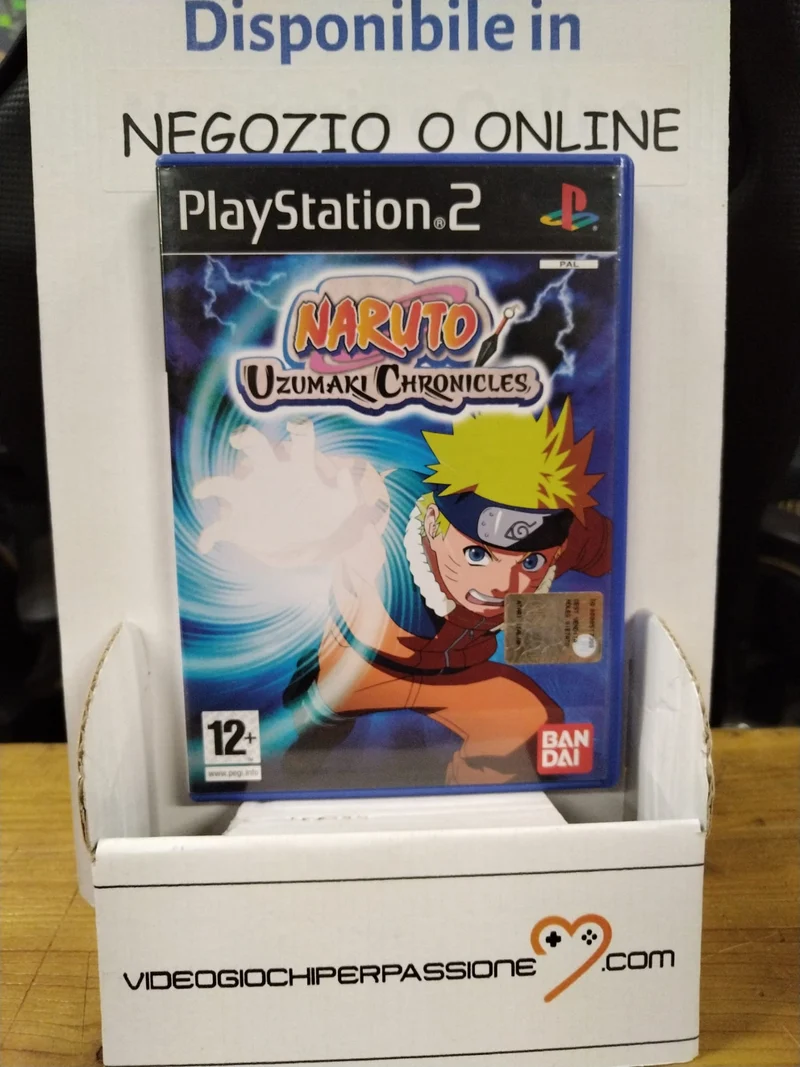 NARUTO UZUMAKI CHRONICLES PS2 (usato garantito)(versione italiana)