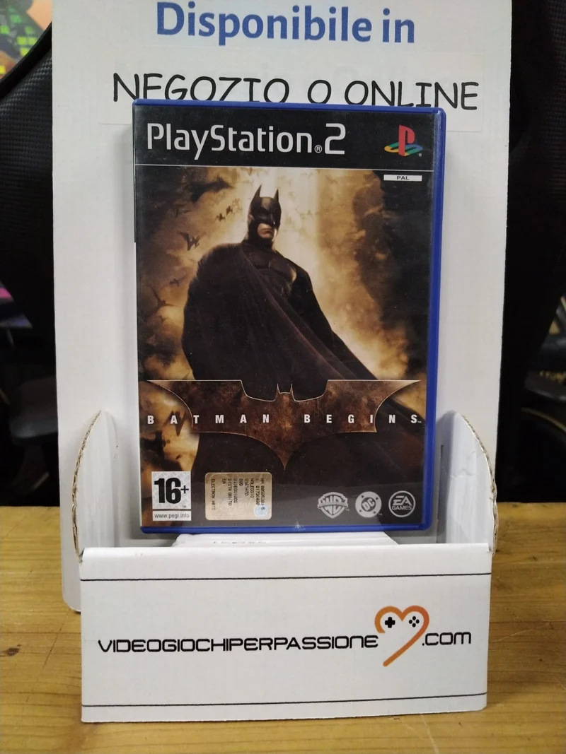 BATMAN BEGINS PS2 (usato garantito)(versione italiana)