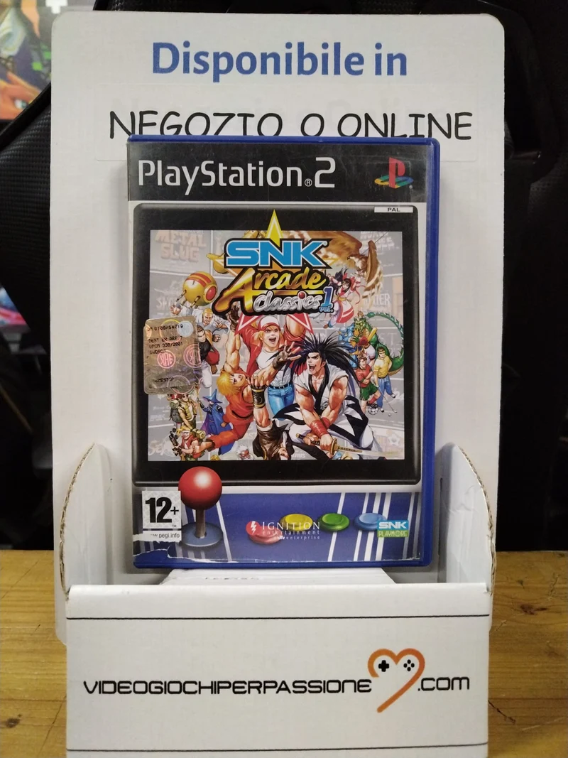 SNK ARCADE CLASSICS VOL.1 PS2 (usato garantito)(versione italiana)