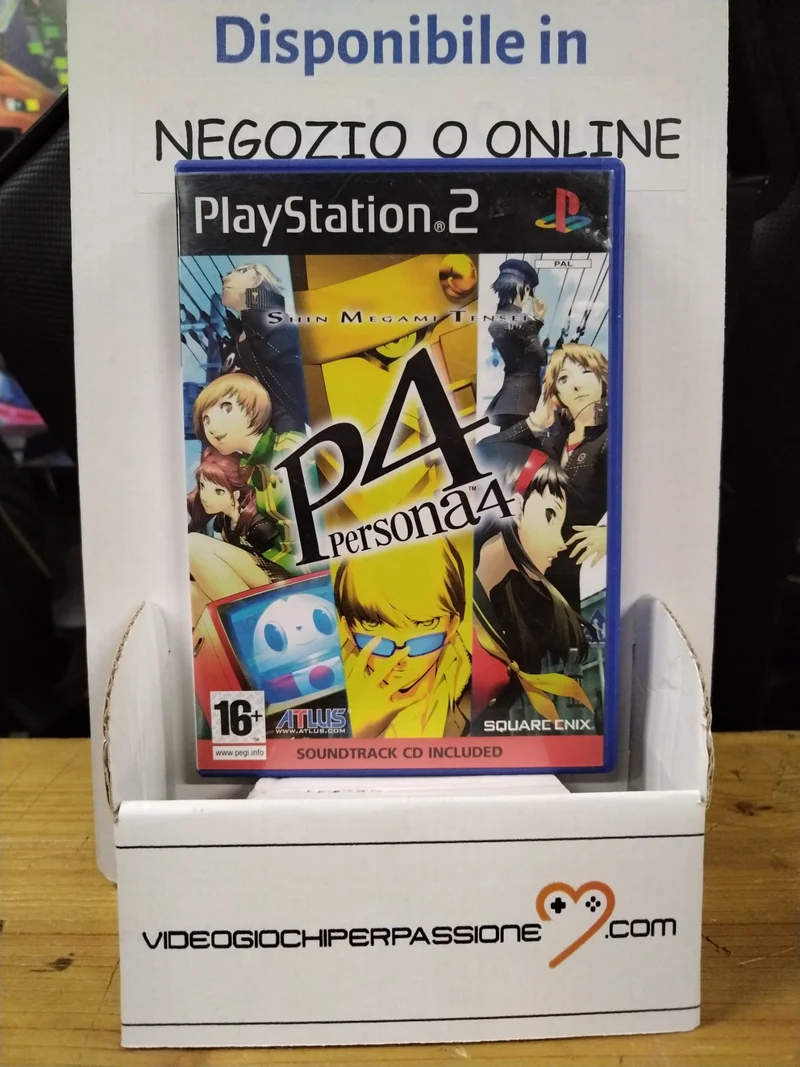 Shin Megami Tensei: Persona 4 PS2 (usato garantito)(versione inglese)