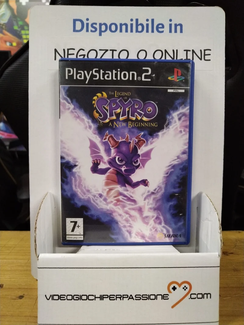THE LEGEND OF SPYRO A NEW BEGINNING PS2 (usato garantito)(versione italiana)