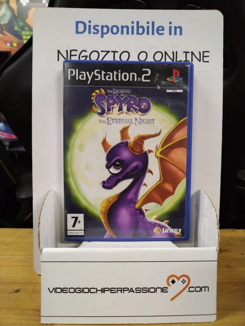 THE LEGEND OF SPYRO THE ETERNAL NIGHT PS2 (usato garantito)(versione italiana)