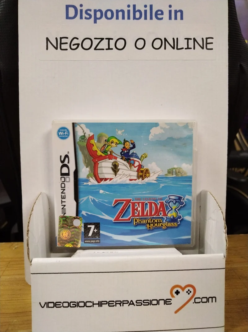 THE LEGEND OF ZELDA: PHANTOM HOURGLASS NINTENDO DS (versione italiana, usato garantito)