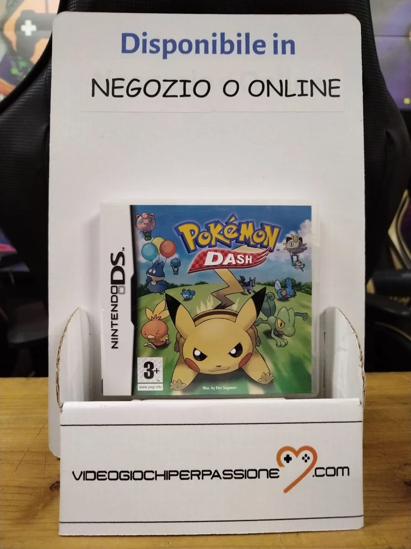 POKEMON DASH NINTENDO DS (versione europea. usato garantito)