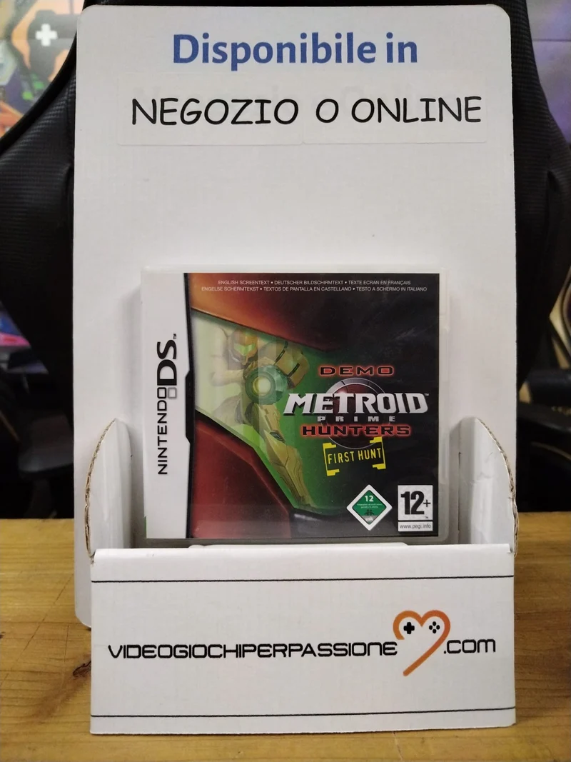 METROID PRIME HUNTERS: FIRST HUNT NINTENDO DS (versione europea. usato garantito)