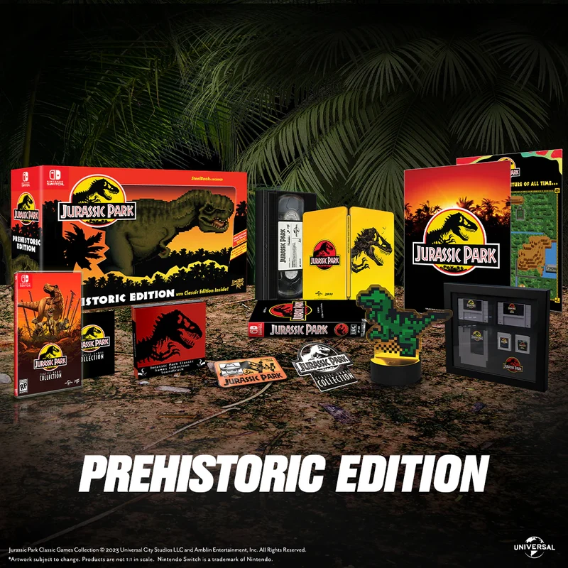 Jurassic Park: Classic Games Collection (Prehistoric - Nintendo Switch)