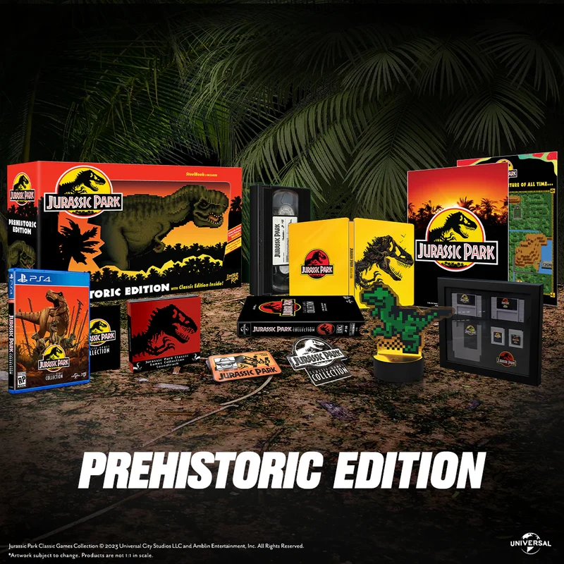 Jurassic Park: Classic Games Collection (Prehistoric - PS4)