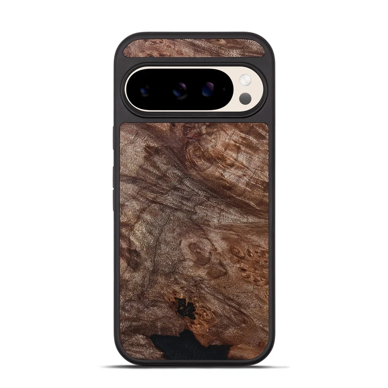 Pixel 10 Pro Wood Phone Case - Atharv (Wood Burl, 830024)