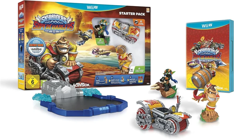 Skylanders: SuperChargers - Starter Pack Donkey Kong Nintendo WII U (versione italiana)