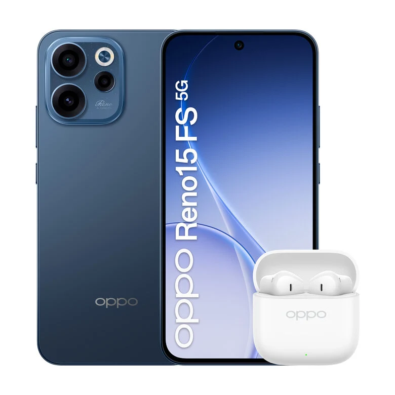 OPPO Reno15FS 5G Smartphone Twilight Black Box
