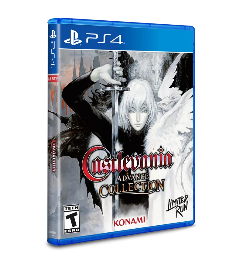 Castlevania Advance Collection (Standard - Aria of Sorrow Cover - PS4)