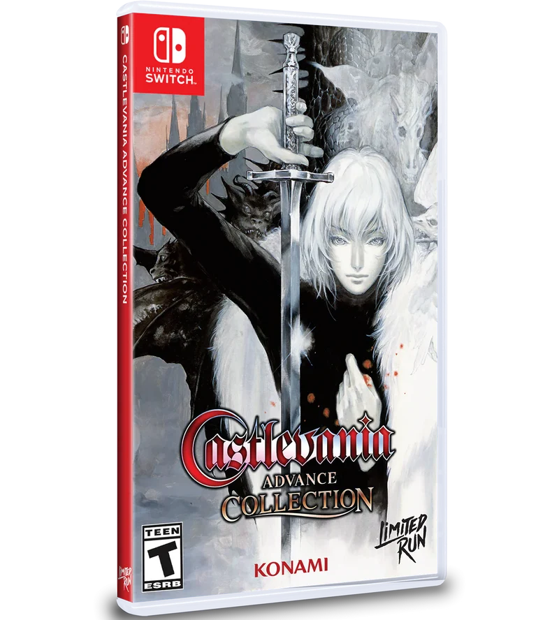Castlevania Advance Collection (Standard - Aria of Sorrow Cover - Switch)