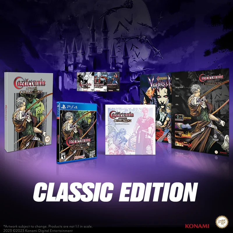 Castelvania Advance Collection Playstation 4 (Classic)