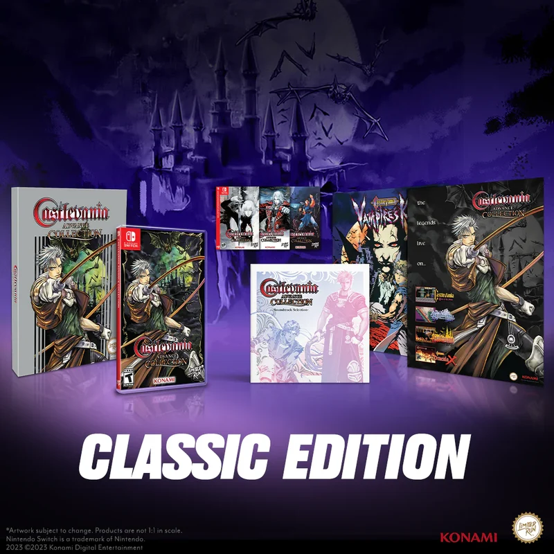 Castelvania Advance Collection Nintendo Switch (Classic)
