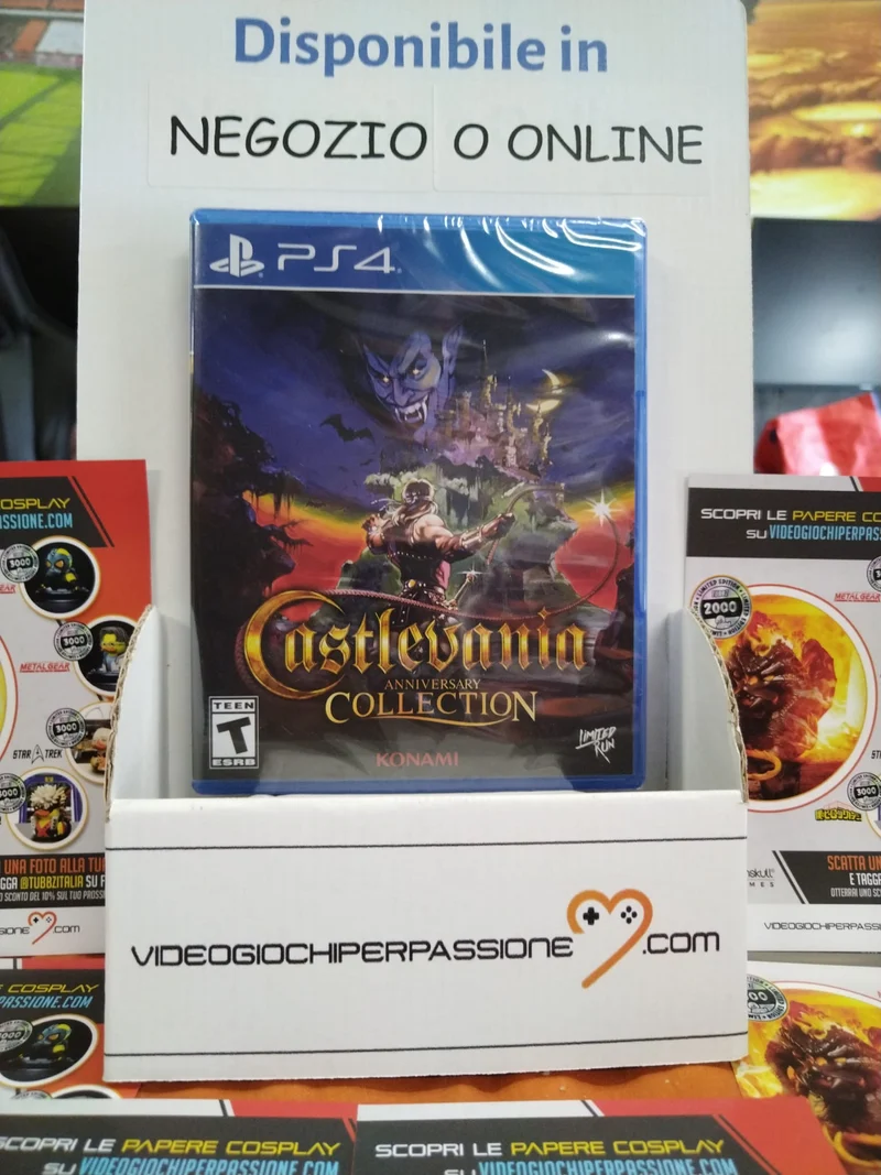 CASTLEVANIA ANNIVERSARY COLLECTION PS4 -(Limited Run #405)