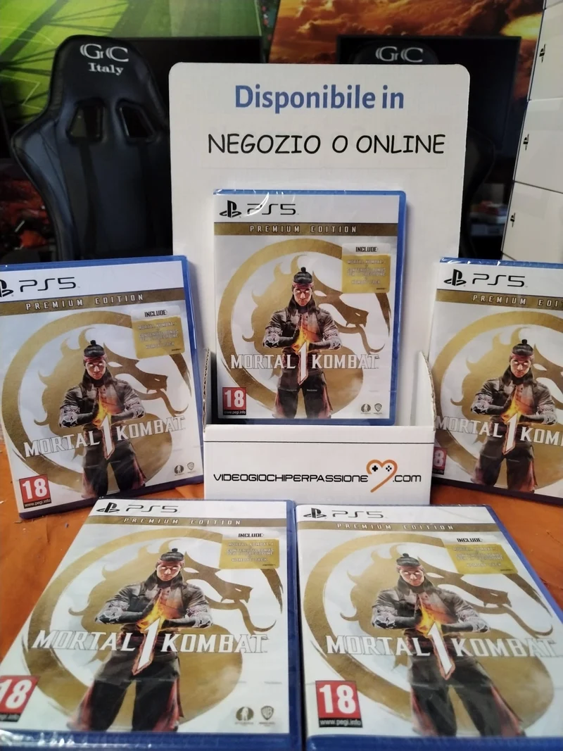 MORTAL KOMBAT 1 – PREMIUM EDITION- PS5 (versione italiana)