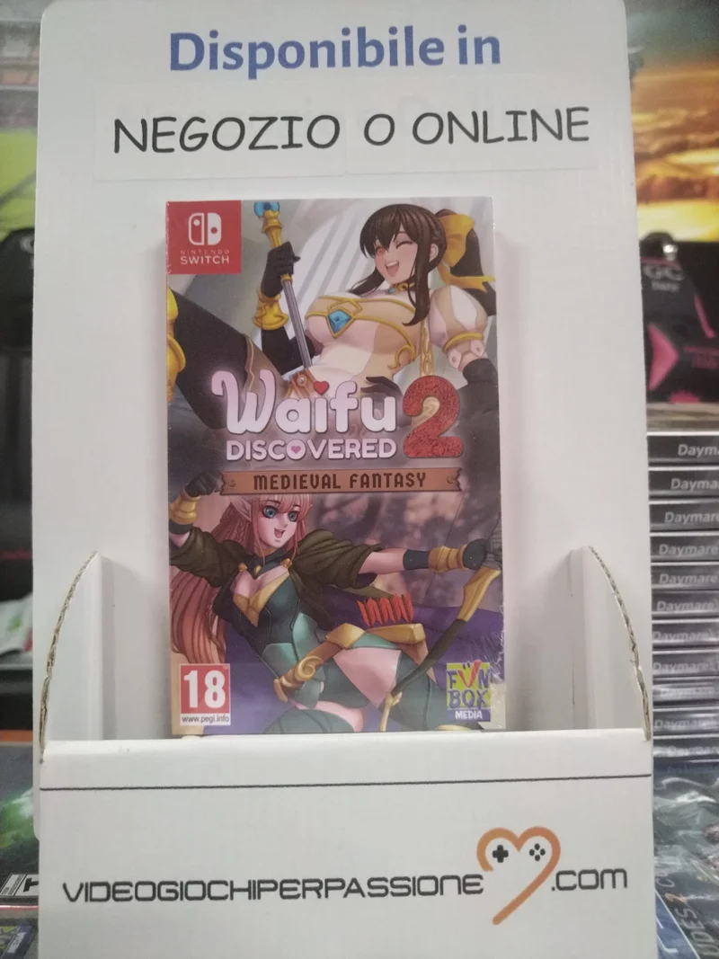 WAIFU DISCOVERED 2: MEDIEVAL FANTASY (Nintendo Switch)