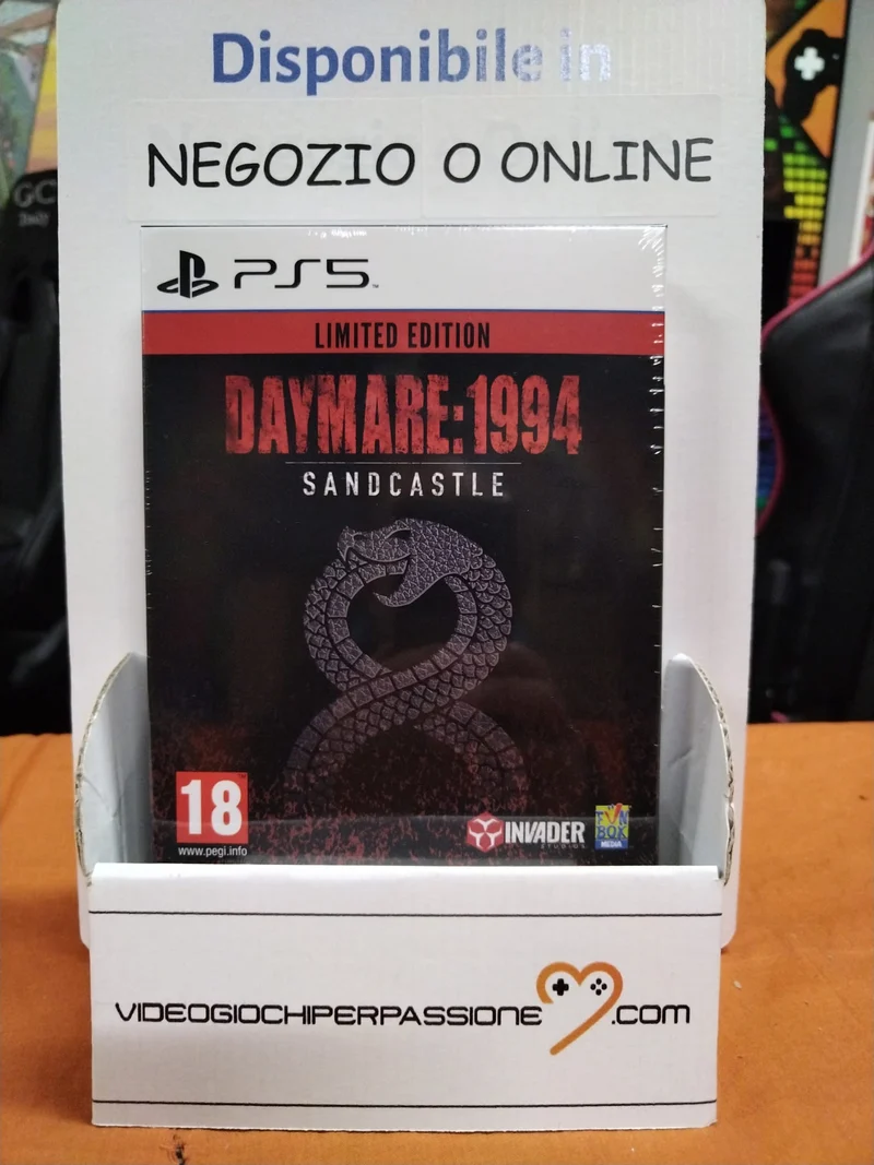 Daymare: 1994 Sandcastle Playstation 5 limited Edition Edizione Europea