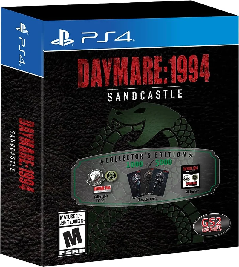 Daymare: 1994 Sandcastle Playstation 4 Collector's Edition Edizione Europea