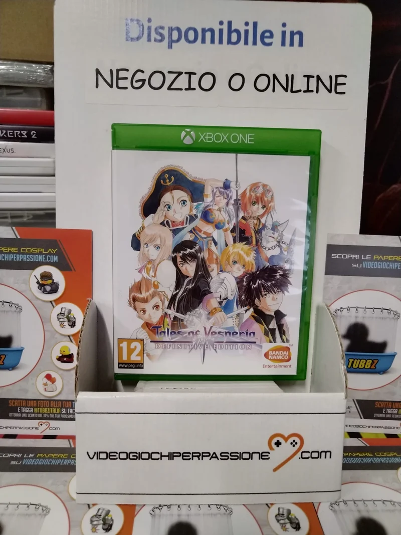 TALES OF VESPERIA: DEFINITIVE EDITION Xbox One -(usato garantito) Edizione ITALIANA