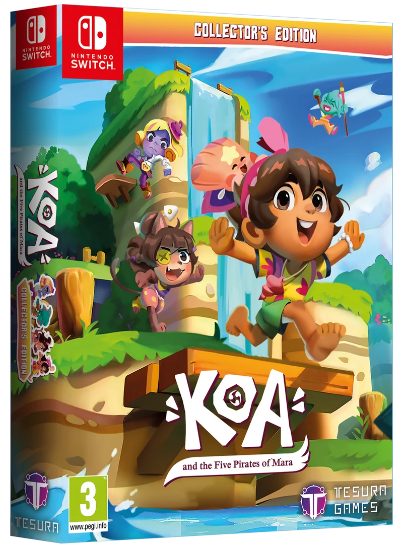 Koa and the five pirates of Mara collector's edition Nintendo switch