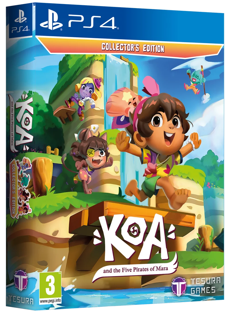 Koa and the five pirates of Mara collector's edition Playstation 4