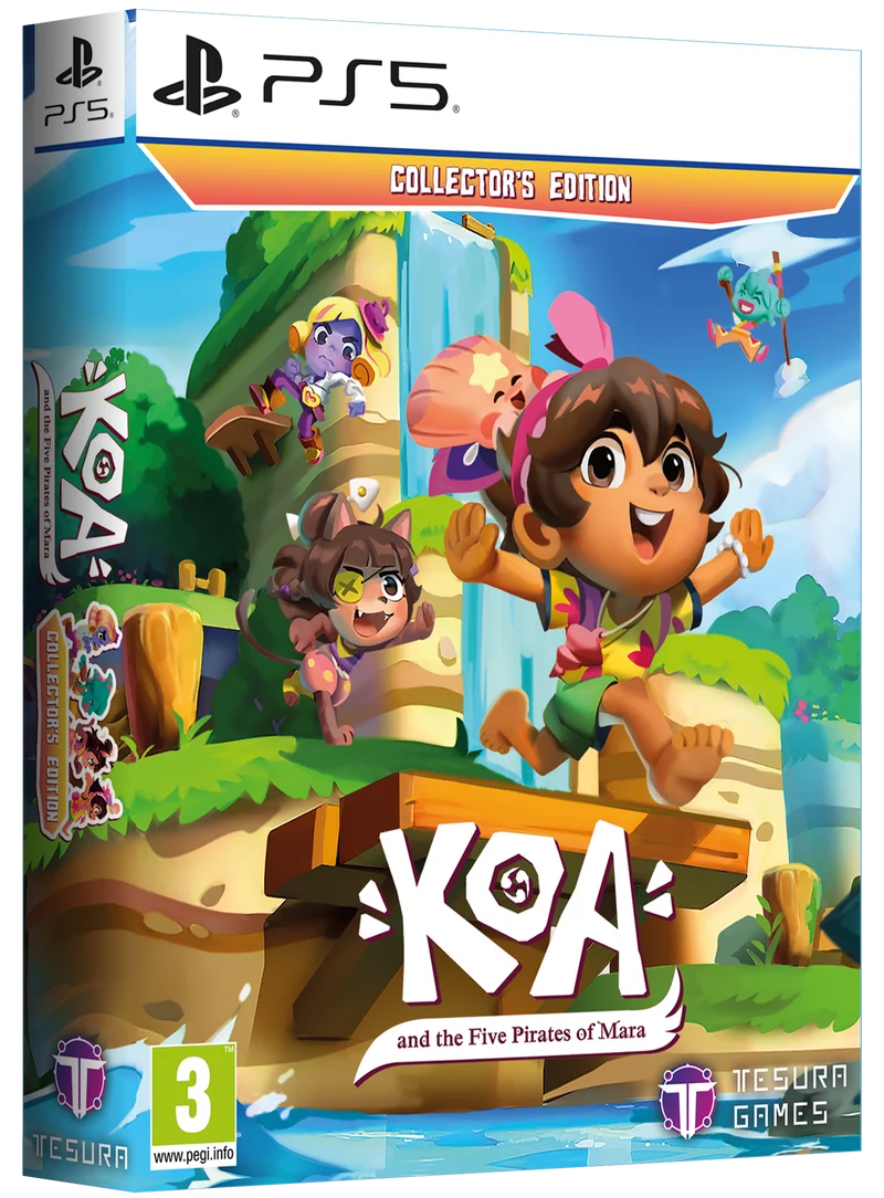 Koa and the five pirates of Mara collector's edition Playstation 5