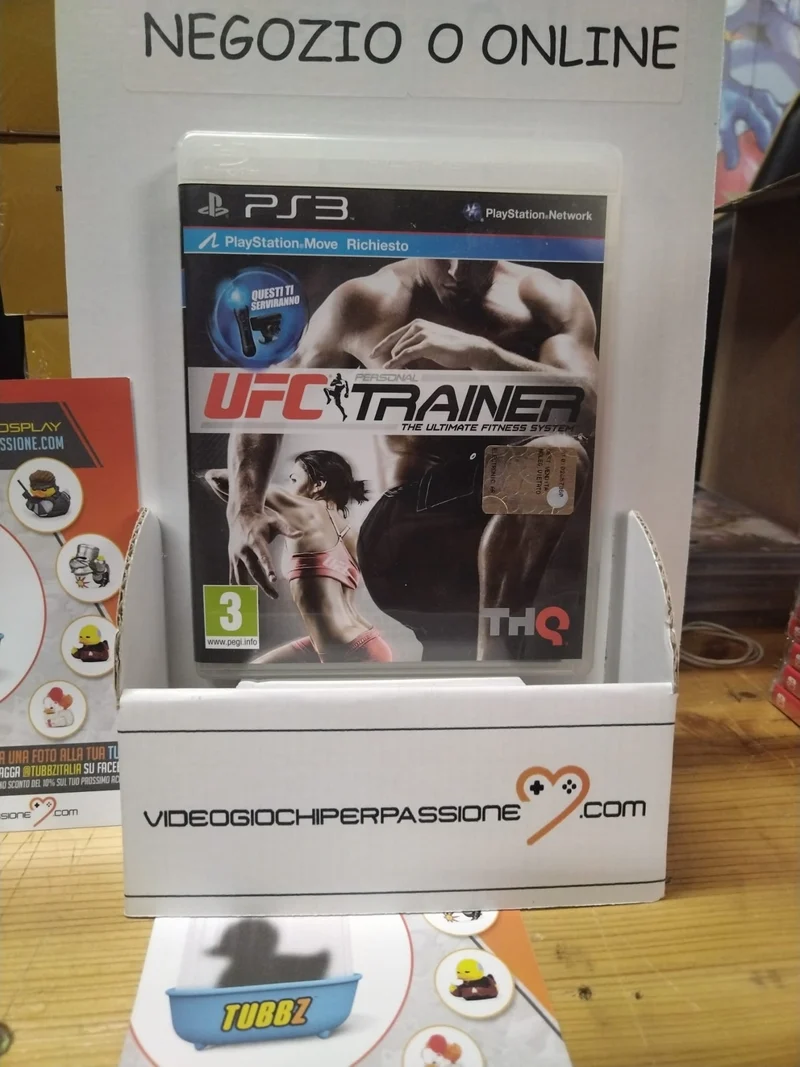 UFC PERSONAL TRAINER PLAYSTATION 3 (usato garantito)(versione italiana)
