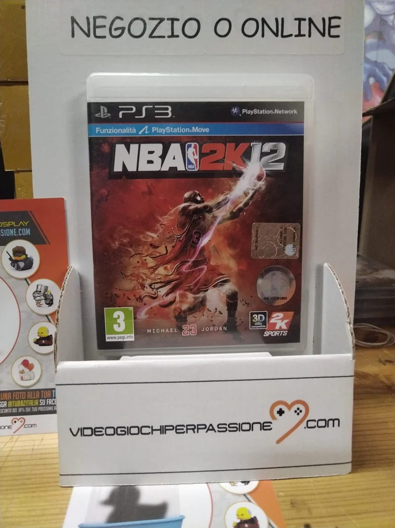 NBA 2K 12 PLAYSTATION 3 (usato garantito)(versione italiana)