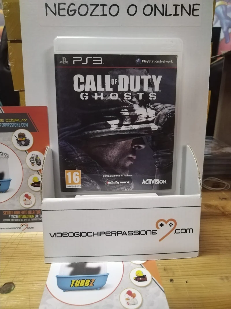 CALL OF DUTY GHOSTS PLAYSTATION 3 (usato garantito)(completamente in italiano)
