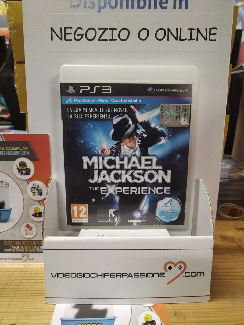 MICHAEL JACKSON THE EXPERIENCE PS3 (usato)(versione italiano)