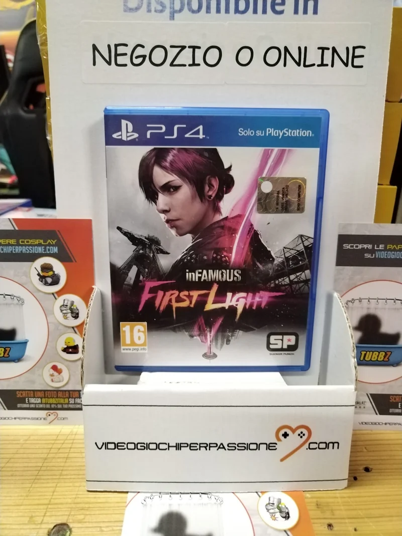 IN FAMOUS FIRST LIGHT PS4 (usato garantito)(versione italiana)