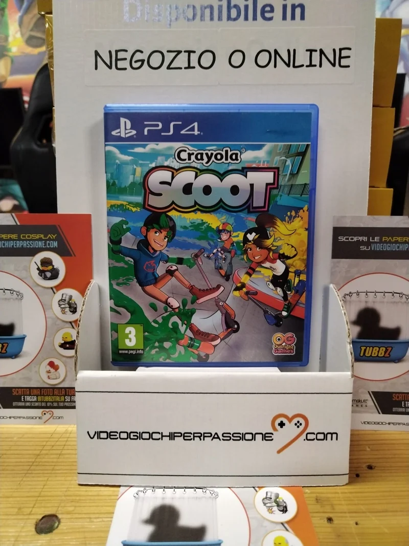 CRAYOLA SCOOT PS4 (usato garantito)(versione italiana)