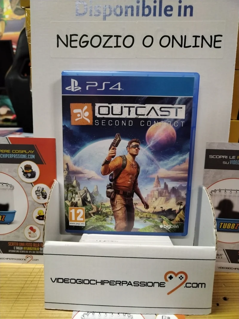 OUTCAST SECOND CONTACT PS4 (usato garantito)(versione italiana)