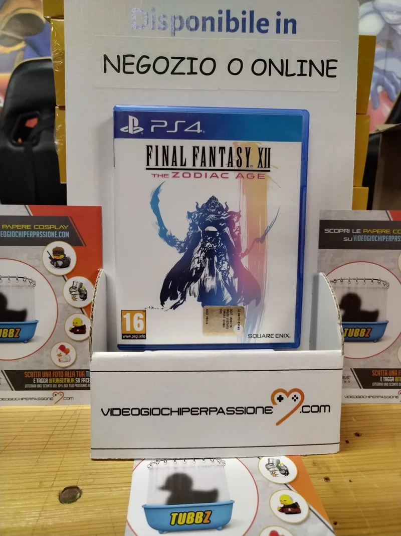 FINAL FANTASY XII THE ZODIAC AGE PS4 (usato garantito)(versione italiana)