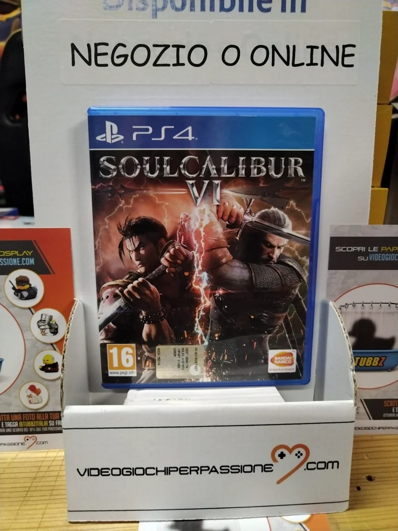 SOULCALIBUR VI PS4 (usato garantito)