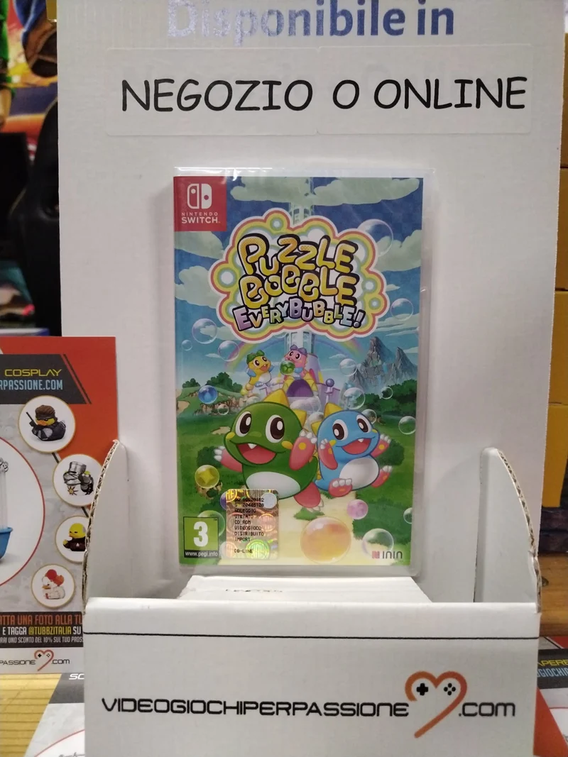 PUZZLE BOBBLE EVERYBUBBLE NINTENDO SWITCH