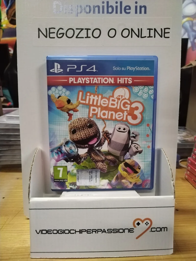 LITTLE BIG PLANET 3 PS4 (usato garantito)(versione italiana)