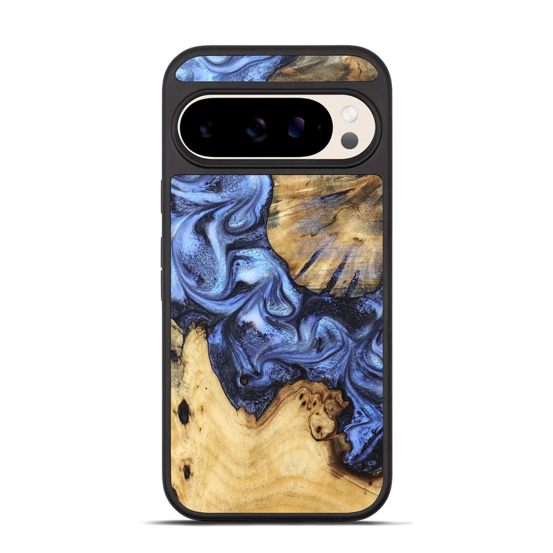 Pixel 10 Pro Wood Phone Case - Nala (Blue, 829953)