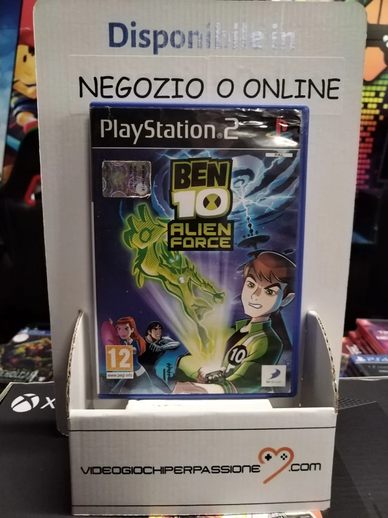 BEN 10 ALIEN FORCE PS2 (usato)versione italiana