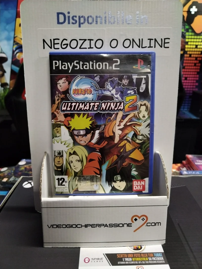 NARUTO ULTIMATE NINJA 2 PS2 (usato)versione italiana